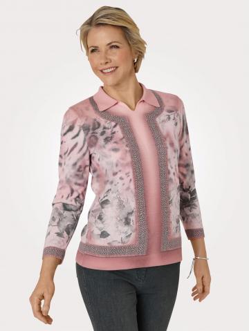 Вязаный пуловер