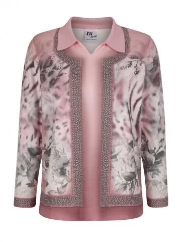 Вязаный пуловер