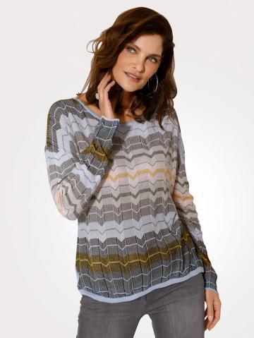 Вязаный пуловер