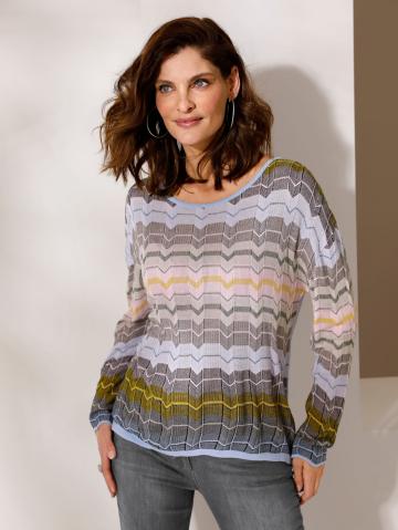 Вязаный пуловер