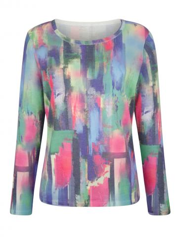 Вязаный пуловер