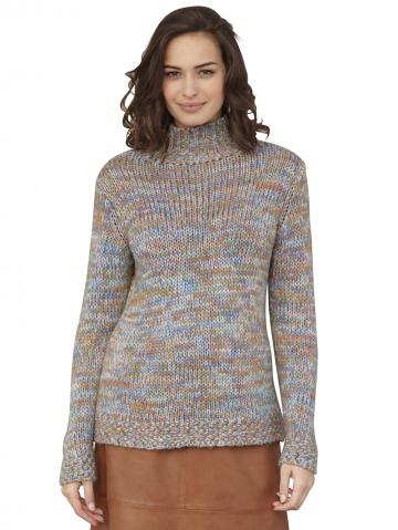 Вязаный пуловер