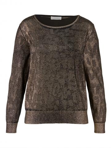 Вязаный пуловер