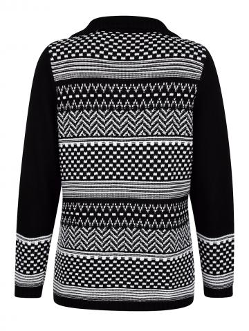 Вязаный пуловер