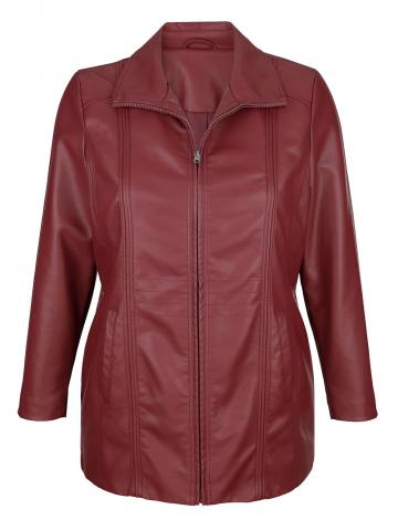 Куртка из искусственной кожи