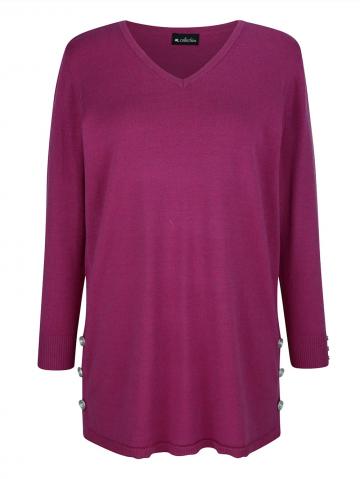 Длинный пуловер