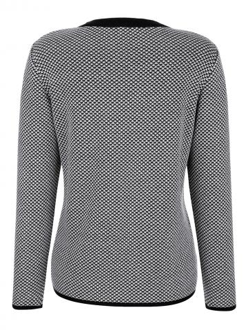 Вязаный пуловер