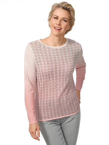 Вязаный пуловер