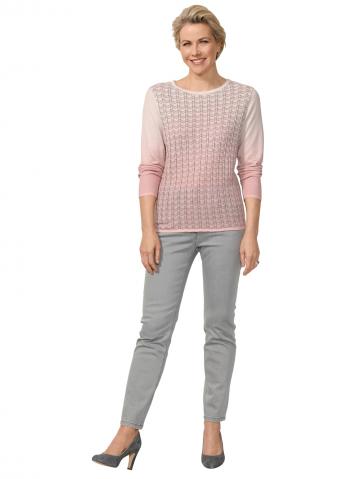 Вязаный пуловер