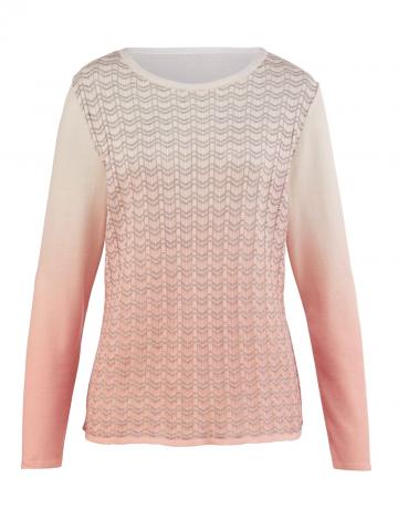 Вязаный пуловер