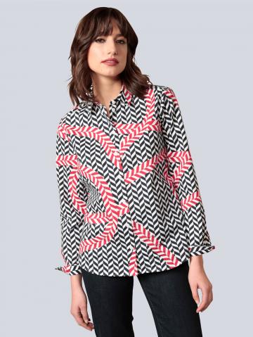 Блузка с длинным рукавом