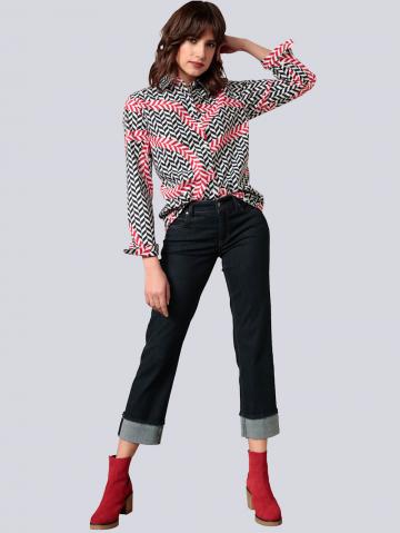 Блузка с длинным рукавом