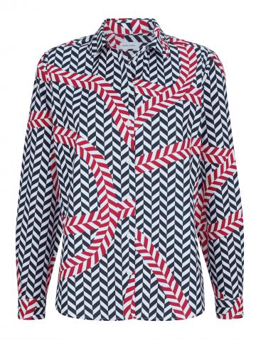 Блузка с длинным рукавом