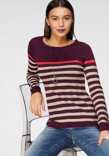 Вязаный пуловер