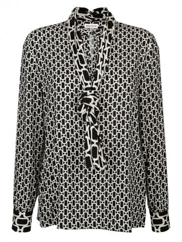 Блузка с длинным рукавом