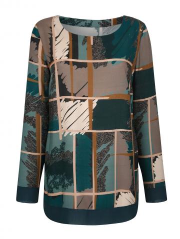 Блузка с коротким рукавом