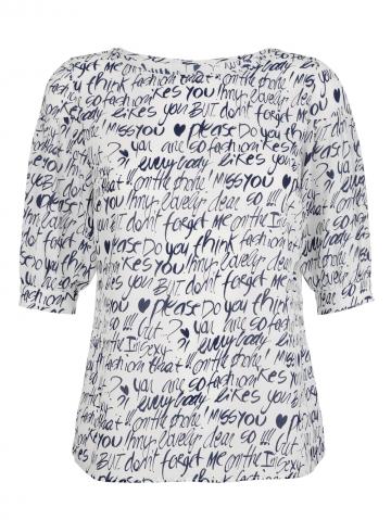 Блузка с коротким рукавом