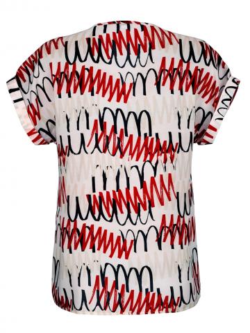 Блузка с коротким рукавом