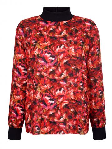 Блузка с коротким рукавом