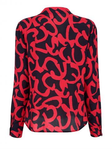 Блузка с длинным рукавом