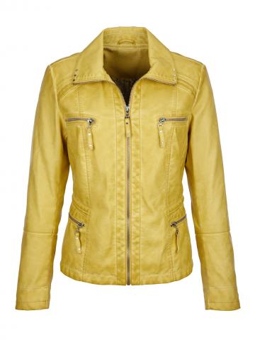 Куртка из искусственной кожи