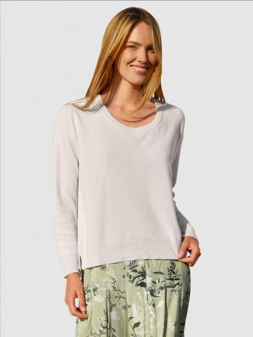 Вязаный пуловер