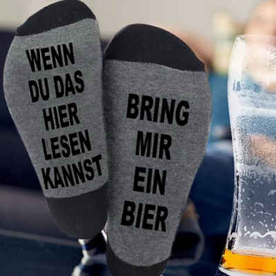 Детские носки ""wenn Du Das Lesen Kannst Socken", Socken Mit Spr