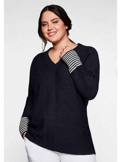 Пуловер с вырезом V "Pullover"