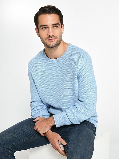 Пуловер с круглым вырезом