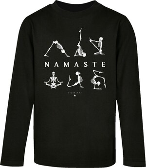 Майка "Namaste Yoga Skelett Halloween"