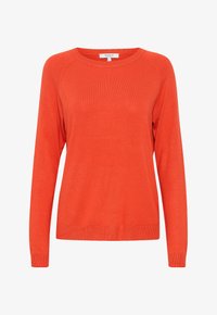 Пуловер в полоску