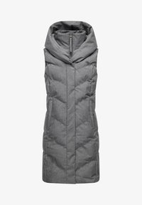 Длинный жилет