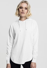 Пуловер с капюшоном