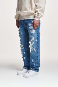 Прямые джинсы