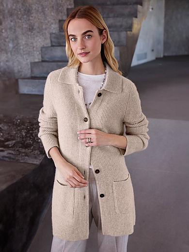 Длинная вязаная кофта Длинная вязаная кофта