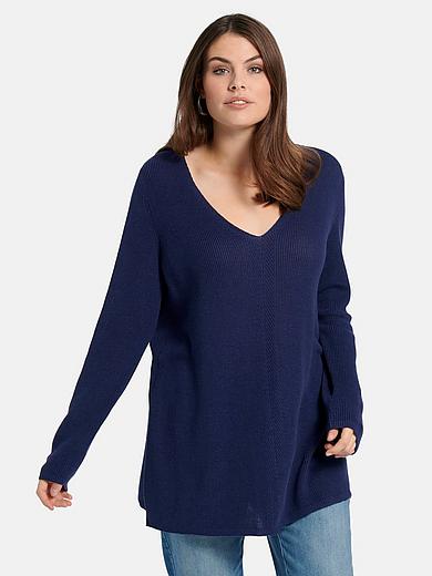 Пуловер с вырезом V Пуловер с вырезом V