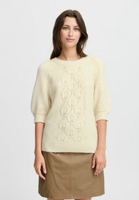 Пуловер с коротким рукавом