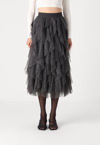 Юбка с воланами