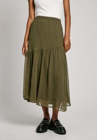 Юбка с воланами