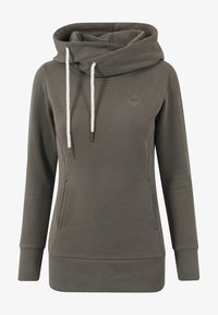 Пуловер с капюшоном