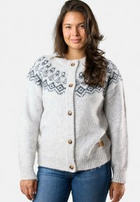 Жаккардовая вязаная кофта Жаккардовая вязаная кофта