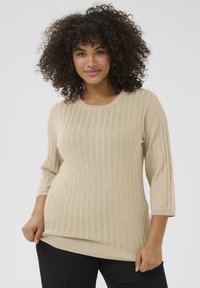 Пуловер с рукавом три четверти