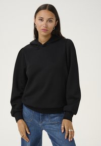 Пуловер с капюшоном