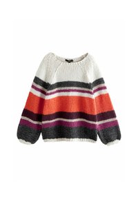 Пуловер в полоску