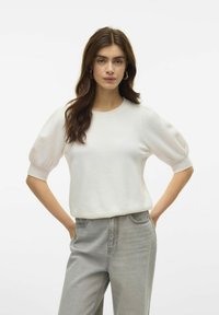 Пуловер с коротким рукавом