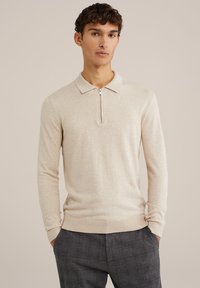 Поло с длинным рукавом