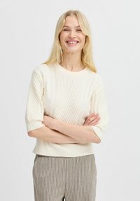 Пуловер с коротким рукавом