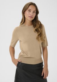 Пуловер с коротким рукавом