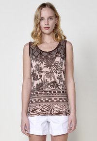 Длинный топ