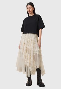 Юбка с воланами